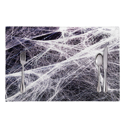 Horror Cobweb Print Placemat