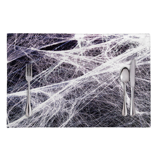 Horror Cobweb Print Placemat