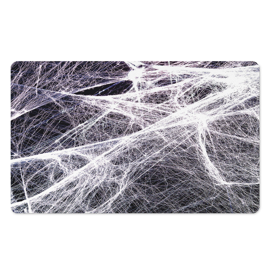 Horror Cobweb Print Polyester Doormat