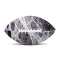Horror Cobweb Print Rugby Ball