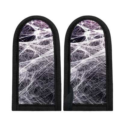 Horror Cobweb Print Skillet Handle Cover