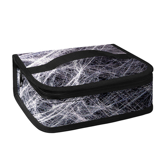 Horror Cobweb Print Small Lunch Bag