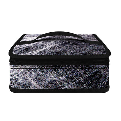 Horror Cobweb Print Small Lunch Bag