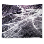 Horror Cobweb Print Tapestry