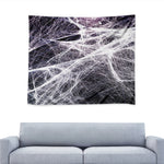 Horror Cobweb Print Tapestry