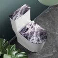Horror Cobweb Print Toilet Lid And Tank Cover Set