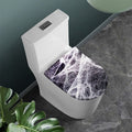 Horror Cobweb Print Toilet Lid Cover