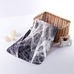 Horror Cobweb Print Towel