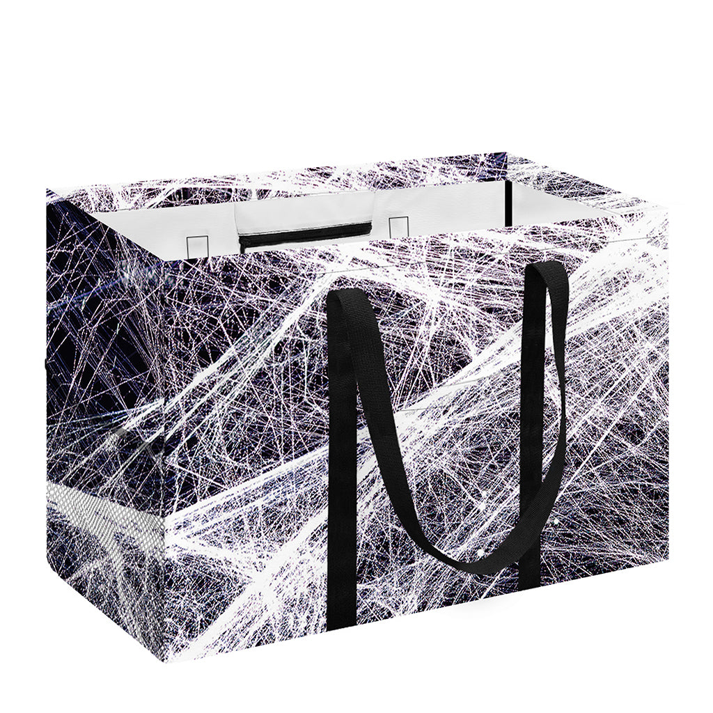 Horror Cobweb Print Utility Tote Bag