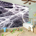 Horror Cobweb Print Wall Sticker