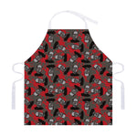 Horror Frankenstein Pattern Print Adjustable Apron