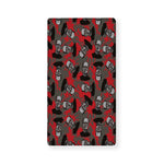 Horror Frankenstein Pattern Print Baby Crib Sheet