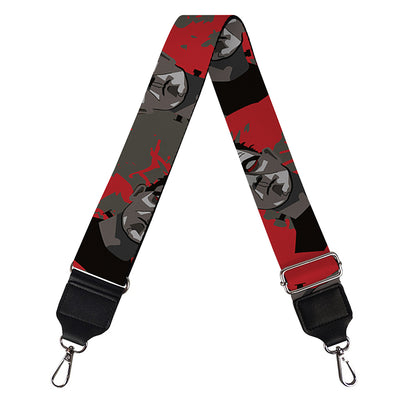 Horror Frankenstein Pattern Print Bag Strap