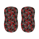 Horror Frankenstein Pattern Print Bar Stool Covers