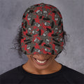 Horror Frankenstein Pattern Print Baseball Cap