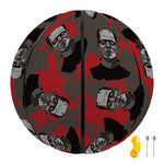 Horror Frankenstein Pattern Print Basketball