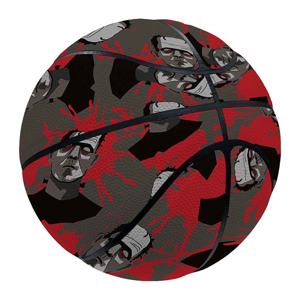 Horror Frankenstein Pattern Print Basketball