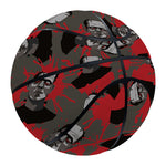 Horror Frankenstein Pattern Print Basketball