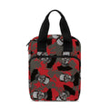 Horror Frankenstein Pattern Print Bible Tote Bag