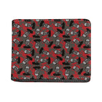Horror Frankenstein Pattern Print Bifold Wallet
