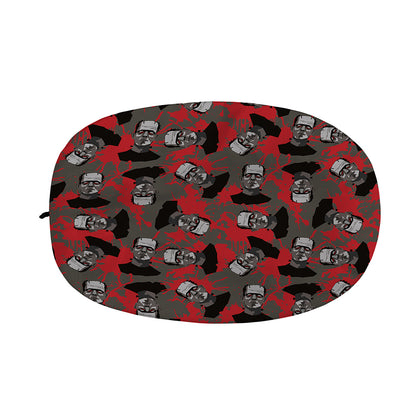 Horror Frankenstein Pattern Print Car Side Mirror Covers