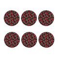 Horror Frankenstein Pattern Print Coaster Set