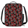 Horror Frankenstein Pattern Print Crossbody Lunch Bag