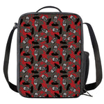 Horror Frankenstein Pattern Print Crossbody Lunch Bag
