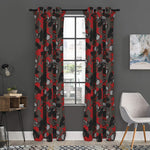 Horror Frankenstein Pattern Print Curtain