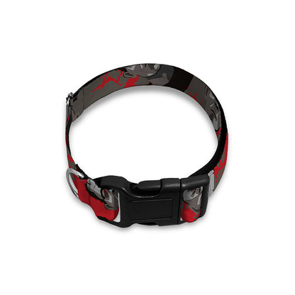 Horror Frankenstein Pattern Print Dog Collar