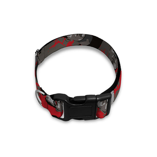Horror Frankenstein Pattern Print Dog Collar