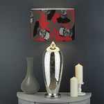 Horror Frankenstein Pattern Print Drum Lamp Shade