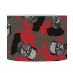 Horror Frankenstein Pattern Print Drum Lamp Shade