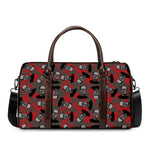 Horror Frankenstein Pattern Print Duffle Bag