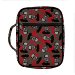 Horror Frankenstein Pattern Print Front Pocket Bible Bag