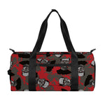 Horror Frankenstein Pattern Print Gym Bag