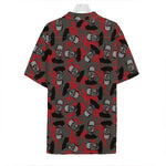 Horror Frankenstein Pattern Print Hawaiian Shirt