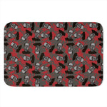 Horror Frankenstein Pattern Print Indoor Door Mat