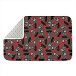 Horror Frankenstein Pattern Print Indoor Door Mat
