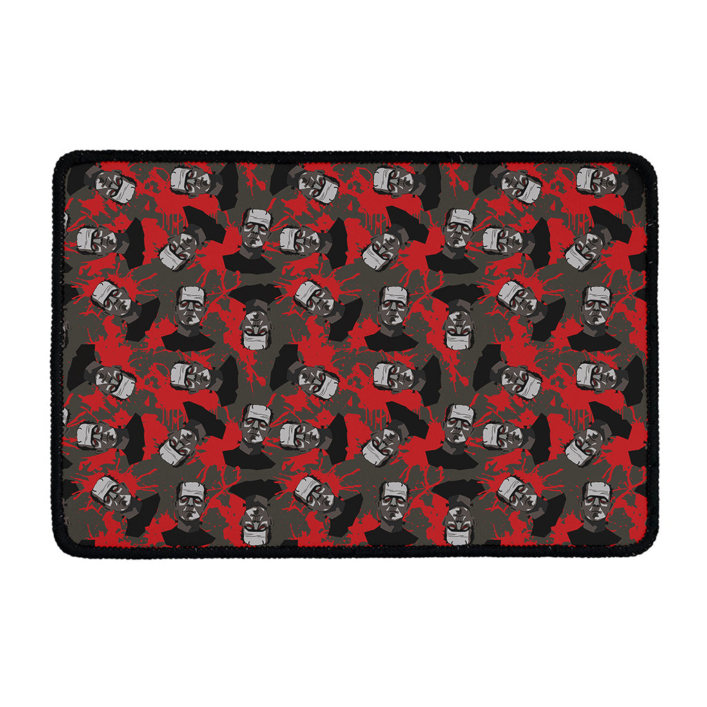 Horror Frankenstein Pattern Print Kitchen Mat