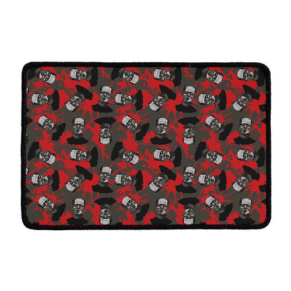 Horror Frankenstein Pattern Print Kitchen Mat