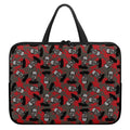 Horror Frankenstein Pattern Print Laptop Sleeve With Handle