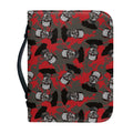 Horror Frankenstein Pattern Print Leather Bible Cover