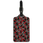 Horror Frankenstein Pattern Print Luggage Tag