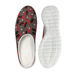 Horror Frankenstein Pattern Print Mesh Casual Shoes