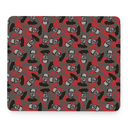 Horror Frankenstein Pattern Print Mouse Pad