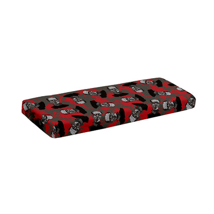 Horror Frankenstein Pattern Print Piano Keyboard Cover