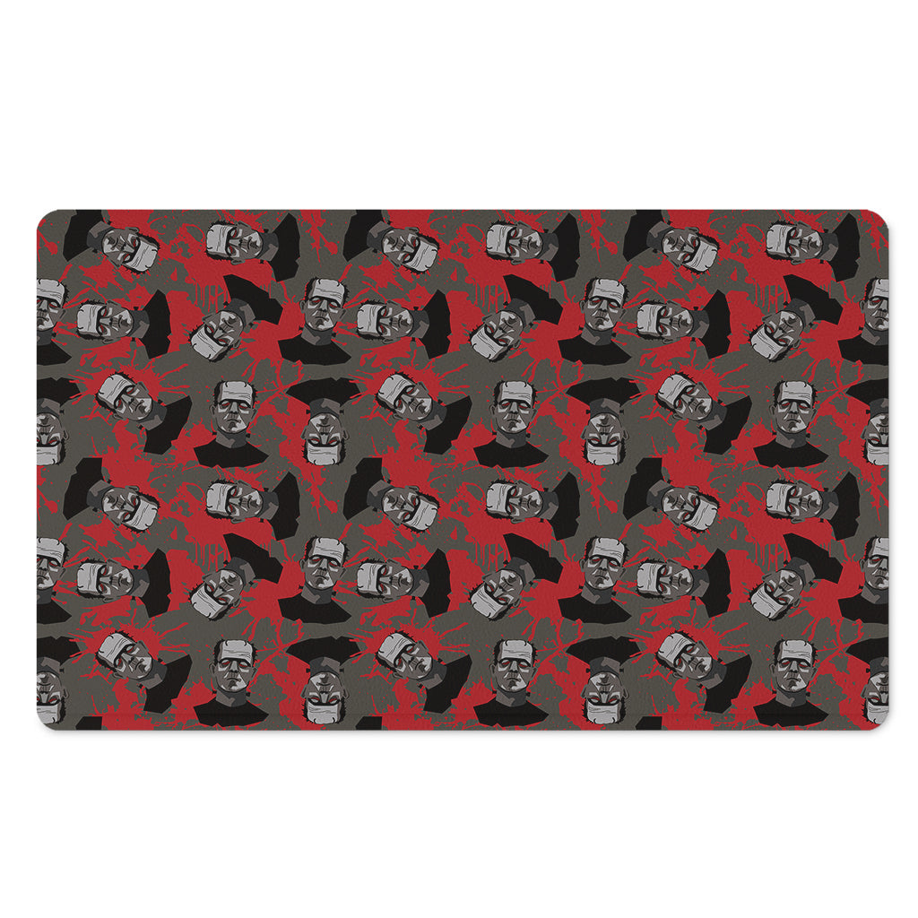 Horror Frankenstein Pattern Print Polyester Doormat