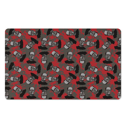 Horror Frankenstein Pattern Print Polyester Doormat