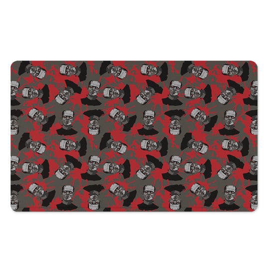 Horror Frankenstein Pattern Print Polyester Doormat